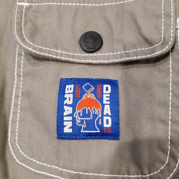 Brain Dead Men's Printed Mechanics Jumper, Size S, NWT - Picture 4 of 16